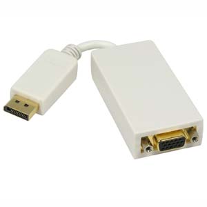 Display Port Male to VGA Female Converting Adapter With built-in chip
